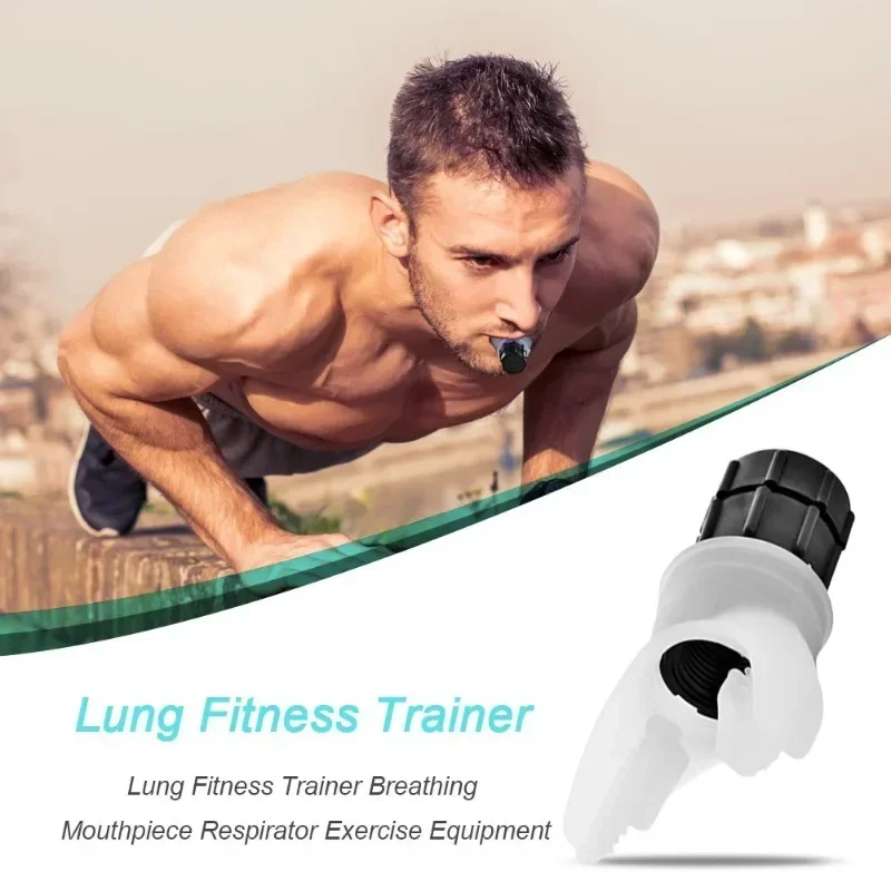 Dýchacie cvičenie pre pľúca Prenosný dychový fitness Cvičenie Vytrvalosť cvičebného zariadenia s nastaviteľnými odpormi