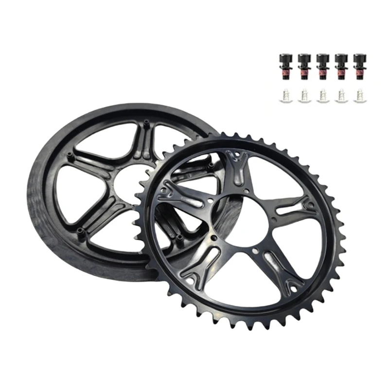 E-Bike Bike Raining Mid Motor Krankset /reťazové koleso pre bafang BBS01B BBS02B