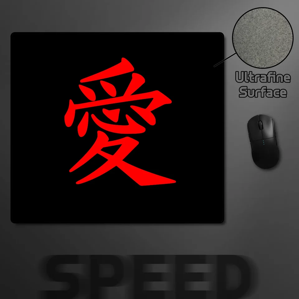 E-Sports MousePad Premium Locking Edge Mouse rohož Čínska postava 