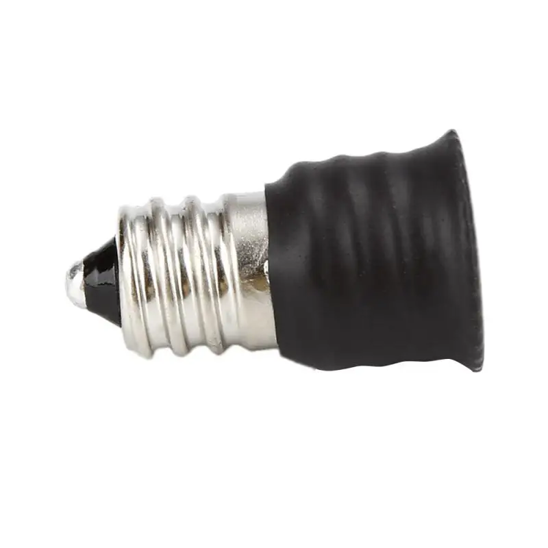 E12 až E14 Socket Changer Prenosný tepelne rezistentný konvertor skrutkovacia šírka LED svetlo svetlo LAMP Adapter Držiak držiaka Socket Miner