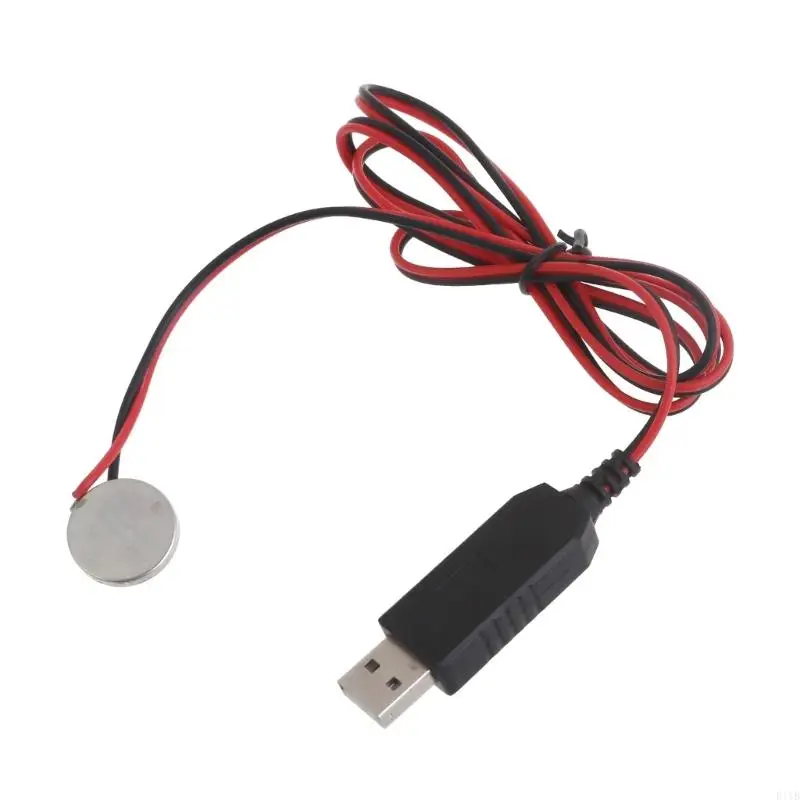 E1YB USB až 3V CR2032 Spoľahlivý zdroj napájania dlhodobý pre hračky diaľkové ovládanie