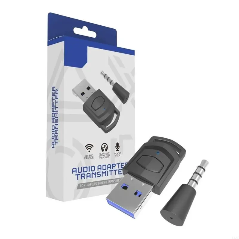 E28C bezdrôtové hudobné konektory Bluetooth kompatibilné Dongles Adapter pre slúchadlá P5 P4, zástrčky a prehrávanie