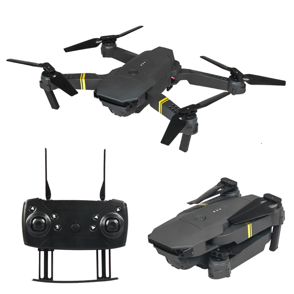 E58 Mini Drone WiFi FPV nadmorská výška držať skladateľný štvorkoliek s batériou 1080p 4K HD Camera RC RC Hračky hračky DRON DRON