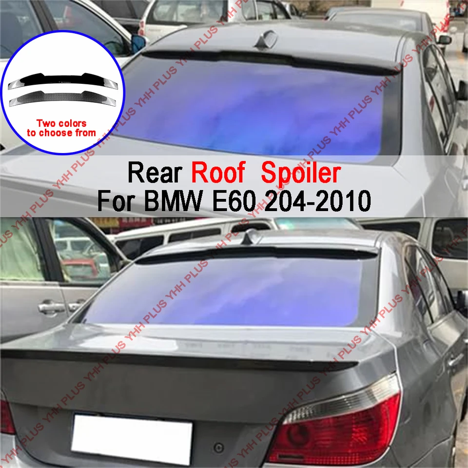 E60 Spojler zadnej strechy pre BMW Sedan 4-DOOR 520I 523I 525I 530I 535I 540I 545I 550I M5 2004-2010 Príslušenstvo Automatické exteriérové ​​diely