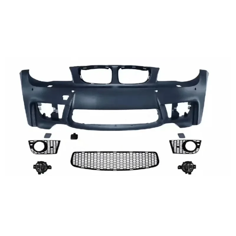 E82 1m Body Kit Bumpers E87 M Predný nárazník pre BMW E87 1 Series E82 2008-2011