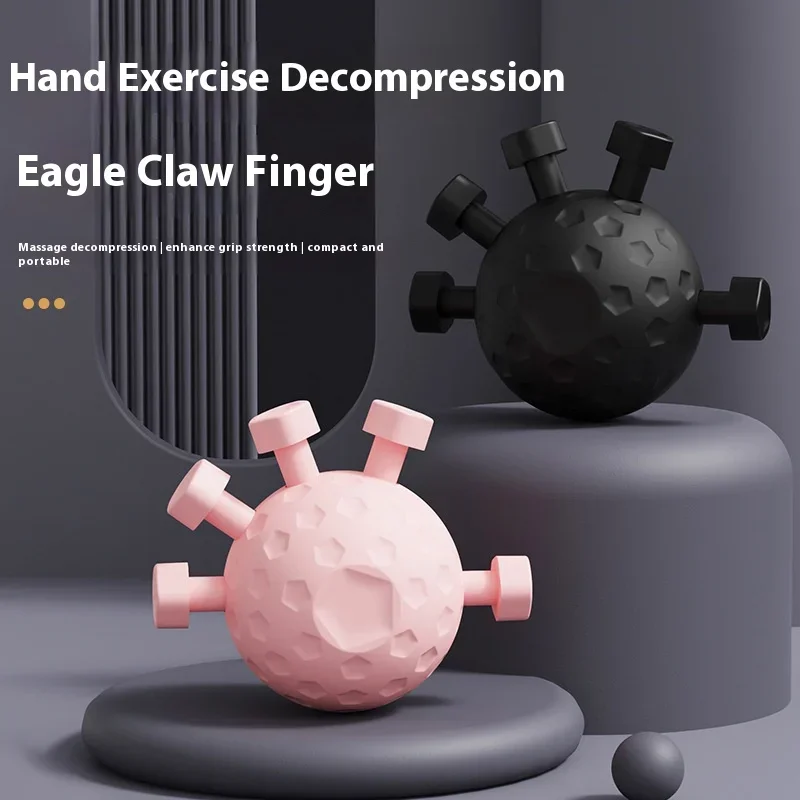 Eagle Claw Prst Sila výcvik guľôčkového výcviku Ručné priľnavosť Výcvik Dekompresia Decompression Find Lall Fitness Zariadenie