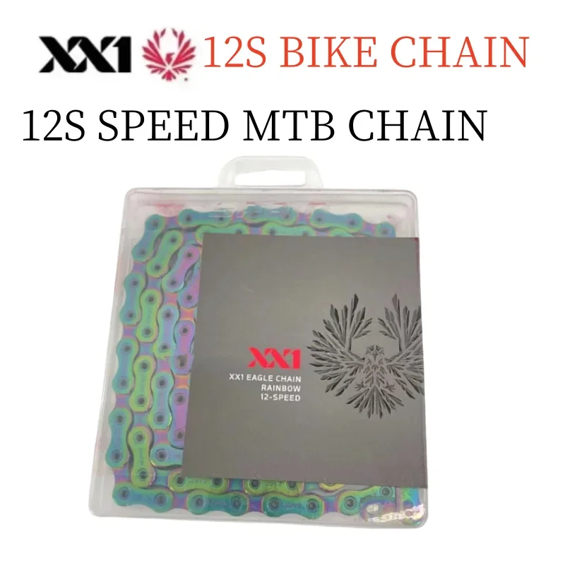 Eagle XX1 12 Rýchlostný reťazec pre MTB Mountain Bike 12V 126L Bicycle Chain Crankset Chain Lock Link Link Originálne časti bicyklov