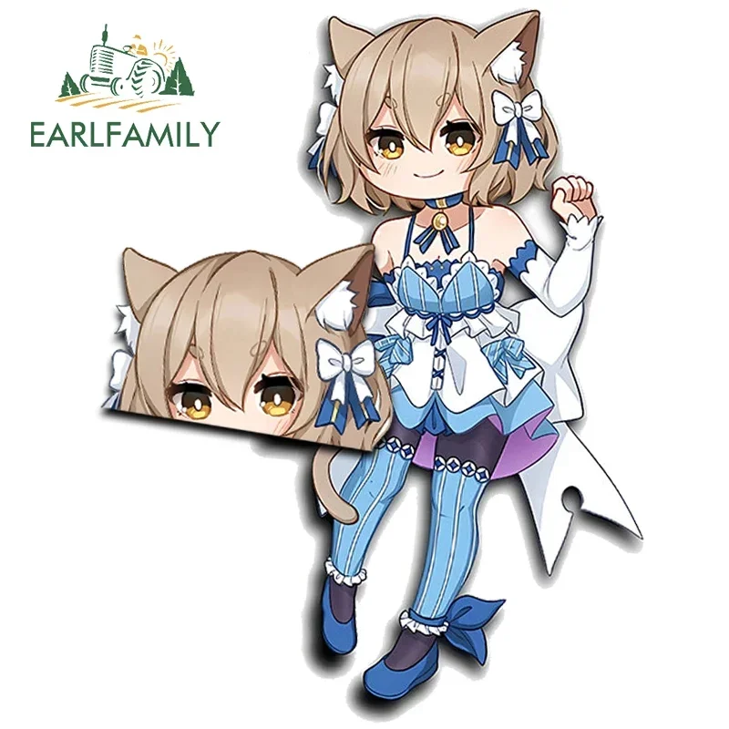 Earlfamily 13 cm pre Chibi Felix Cute Femboy Sticker Osobnosť osobnosť