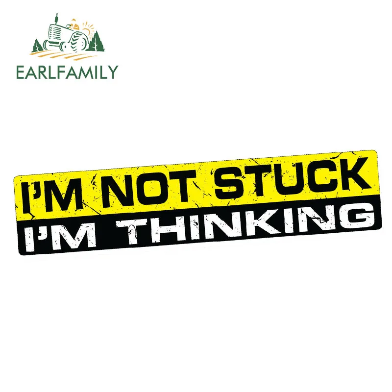 Earlfamily 15 cm x 3cm nie uviaznutá nálepka na nálepku vinyl Funny nárazník 4x4 SUV 4WD OFFREAD DIRT Nepremokavé autá Styling