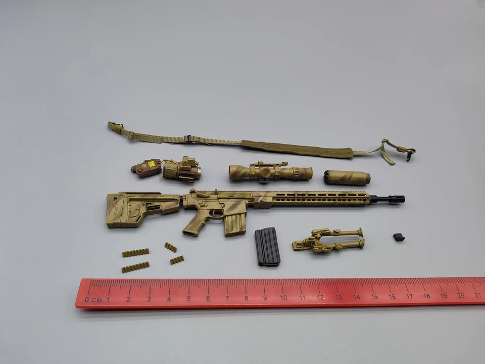 Easy & Simple 1/6 Scale ES 26061 Soldier Sniper Rifle Set Model For12''Cag Delta Force