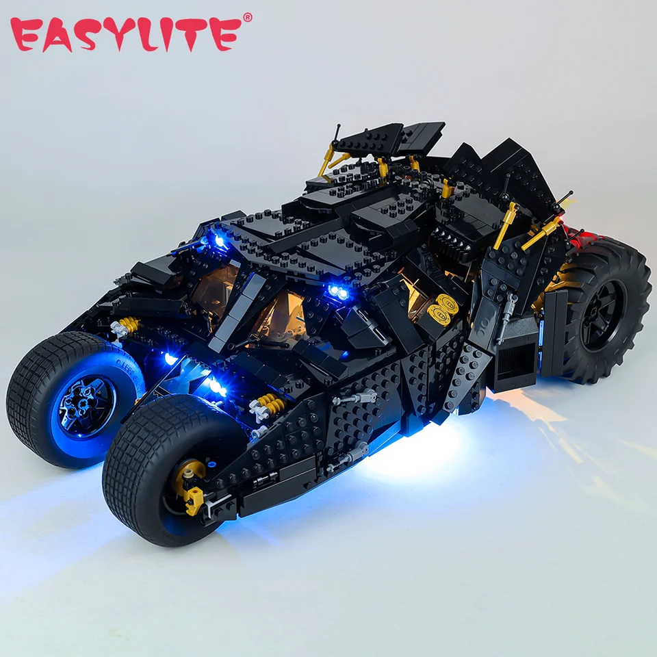 Easylite LED svetlo set pre Batmobile Tumbler 76240 CAR HOLY BLOKY BLOŽKY SVETLA