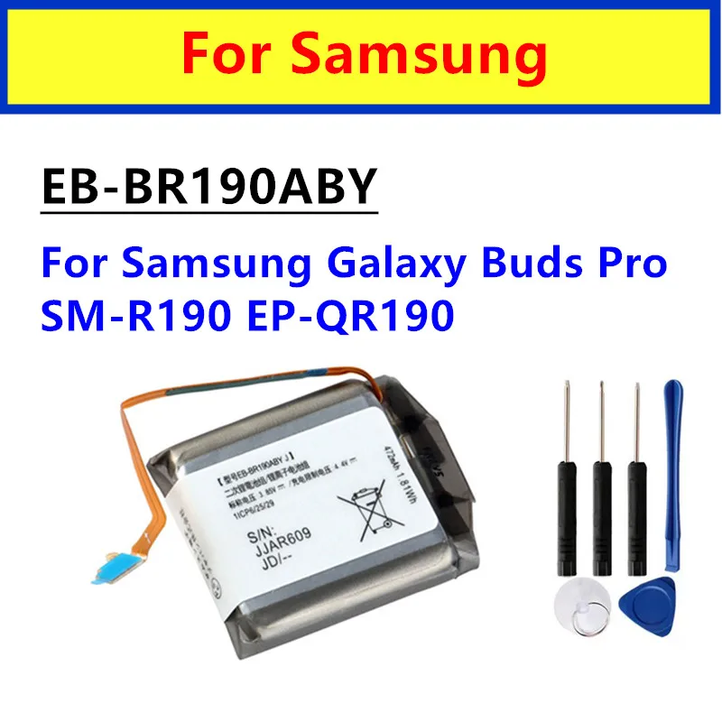 EB-BR190ABY Výmena batérie pre Samsung Galaxy Buds Pro SM-R190 EP-QR190 SARDEFORMATICKÁ BATÉRIA + ZADARMO Nástroje