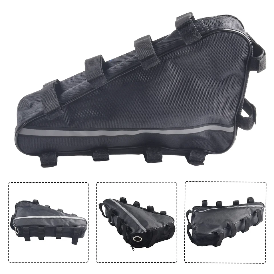 Ebike Frame trojuholníka batéria Battera Elektrický bicykel li-ion puzdro vodotesný ovládač Skladovacie vrecká Organizátor Elektrické vozidlá diely