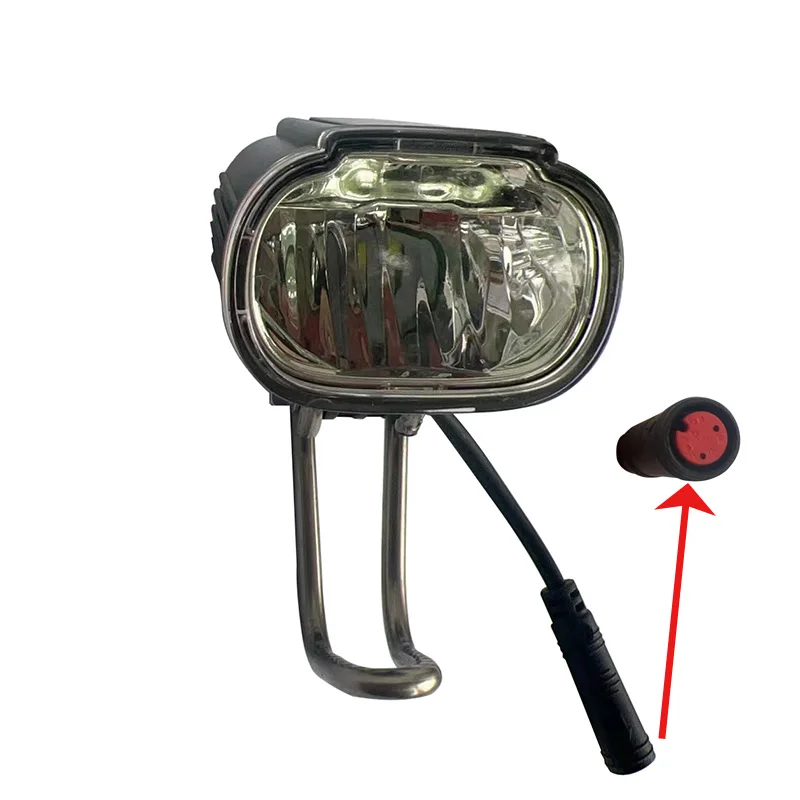 Ebike LED svetlá elektrické bicykle Súprava na bicykel 12v-80V Elektrický skúter Motorový horský bicykel svetlomet 2pin 2pin