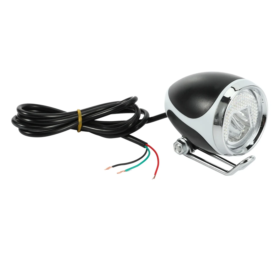 Ebike Light 24v36v48v LED predné svetlo s elektrickým bicyklom rohom pre Scooter Moped Mtb trojkoles