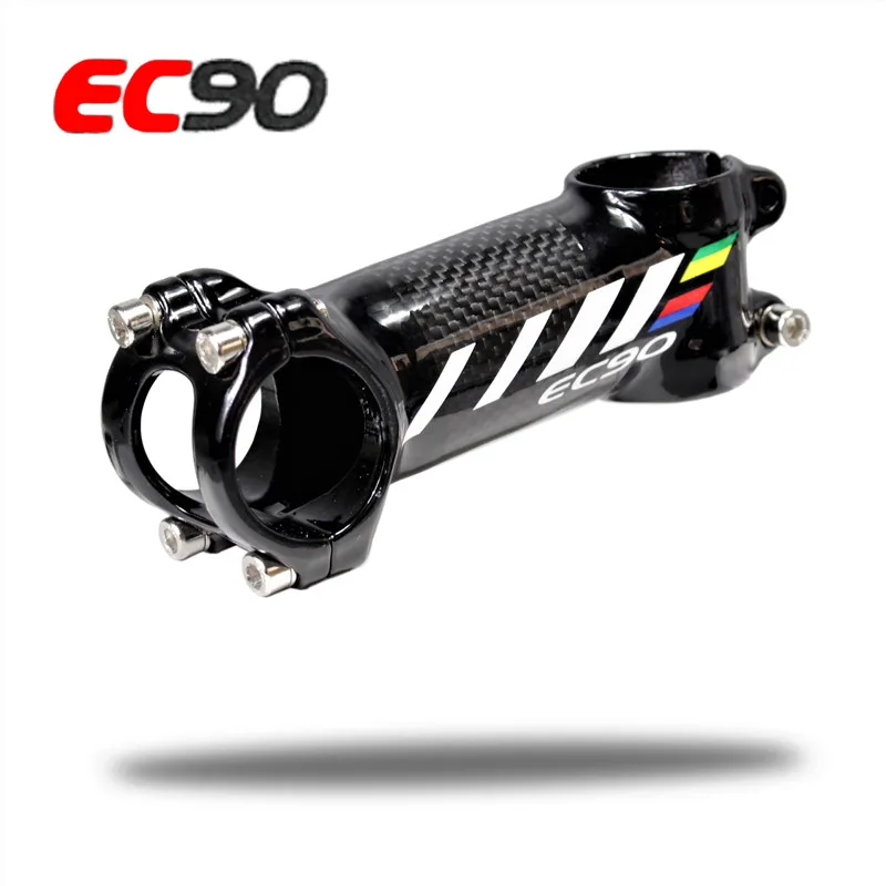 EC90 Hliník a uhlíkové vlákno Mountain Bicycle STEM Road Stonky Ultra Light robustné 28,6-31,8 mm 1-1/8 6 stupňov nové 2022