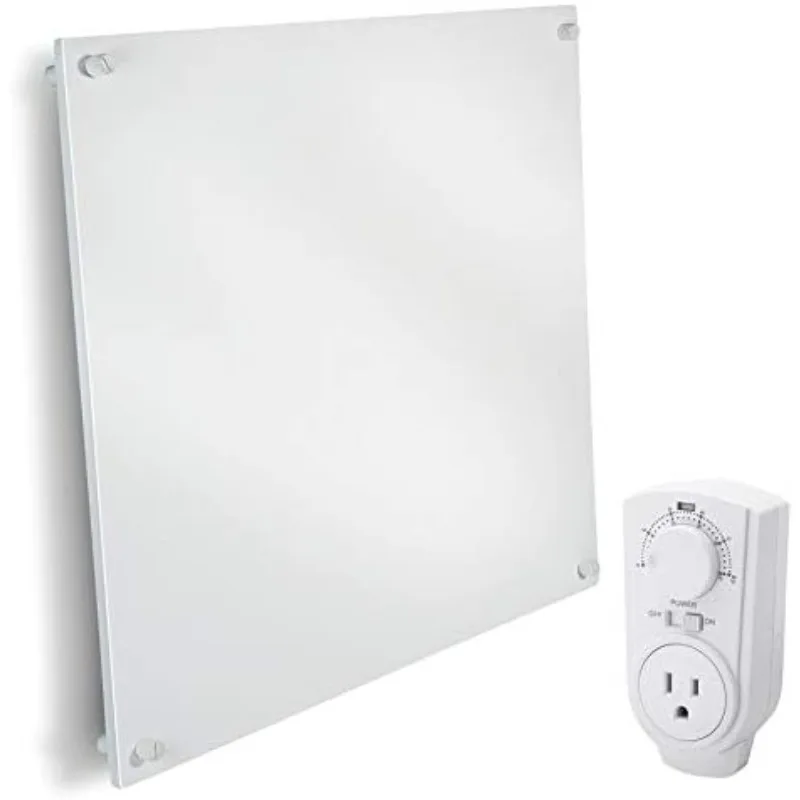 Econohome Wall Monet Hercater Panel s termostatom, 400 W Kúpací ohrievač, ideálny pre izbu 120 štvorcových stôp, 120 V elektrický ohrievač