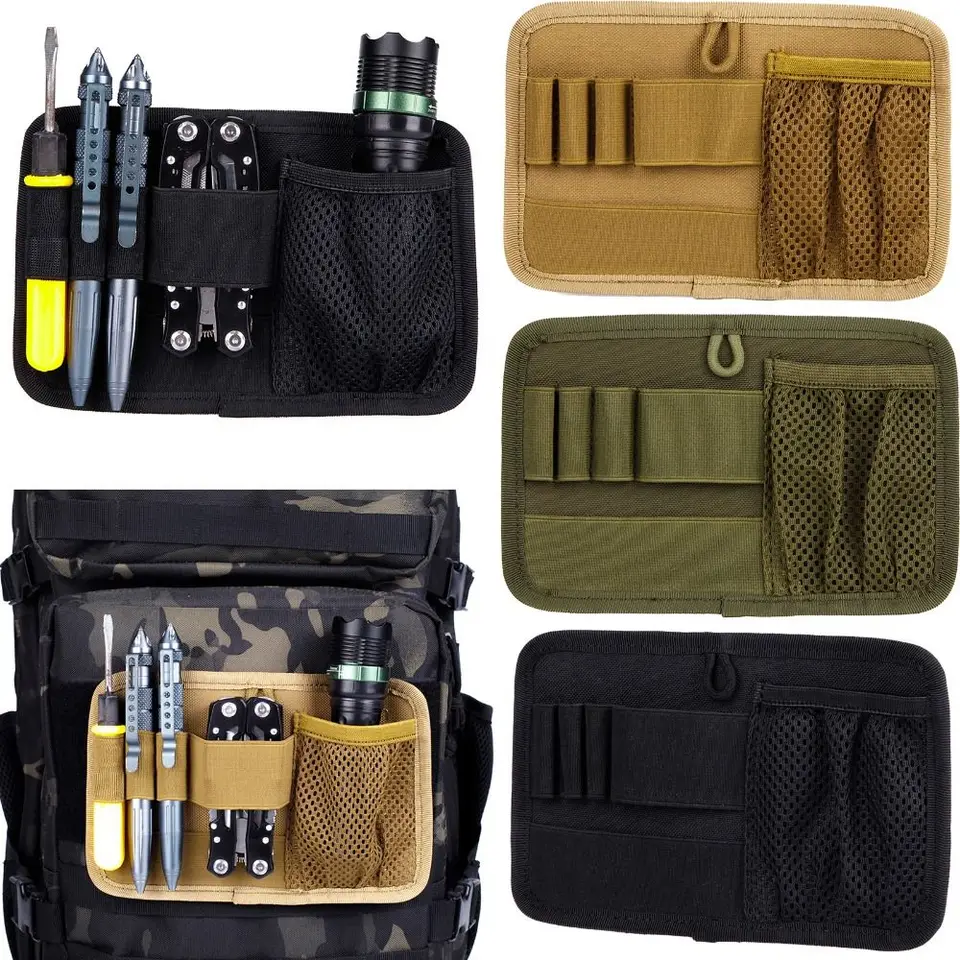 EDC vložte modulárny organizátor Outdoor Nylon Modular Pack Insert Organizátor Pase Utility Admin Houch Organizer Batch