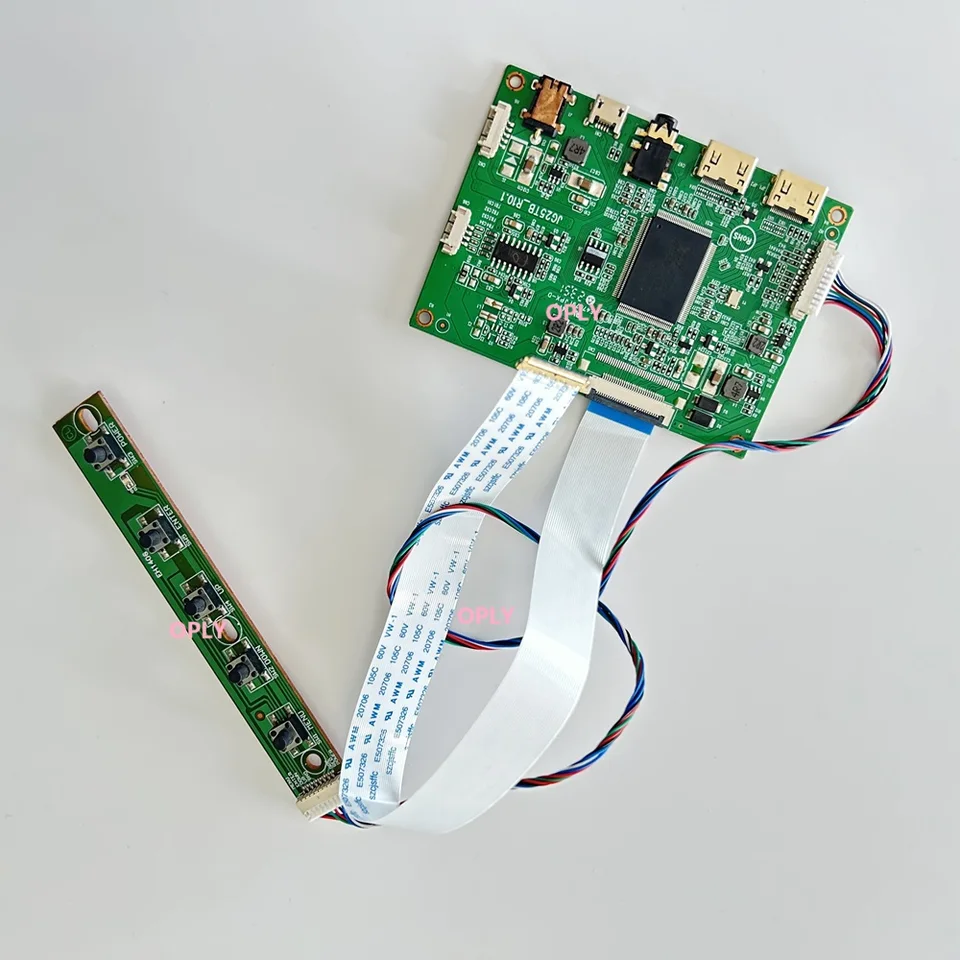 EDP ​​2 MINI HDMI-kompatibilná súprava MICRO USB CONFORMÁRNEJ KITY pre LP156WFJ-SPB1 LP156WFJ-SPB3 LP156WFJ-SPB4 1920X1080 LED panel DIY DIY