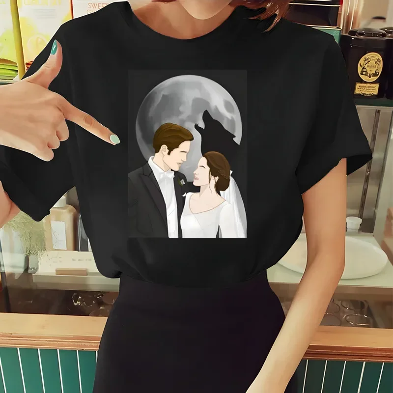 Edward Cullen Bella Twilight Robert Pattinson Ženy New Fashion Hip Hop T košeľa Men ženy Harajuku Tričká