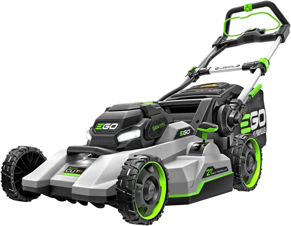 Ego Power+ Select Cut LM2156SP 21 palcov. 56 Voltovej batérie, ktorá podporila kosačku na trávu s 10 a 700 W Turbo nabíjačkou, čierna