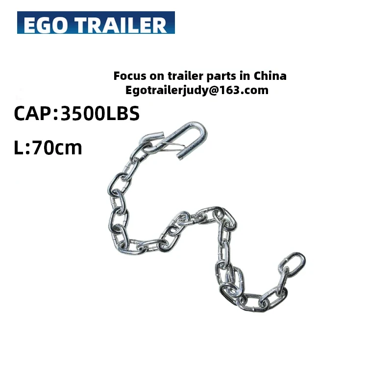 EGOTRAILER 3500LBstrailer bezpečnostné drôty lano lano s pružinovými háčikmi zviazanými rV diely CAMPER CARAVAN Príslušenstvo