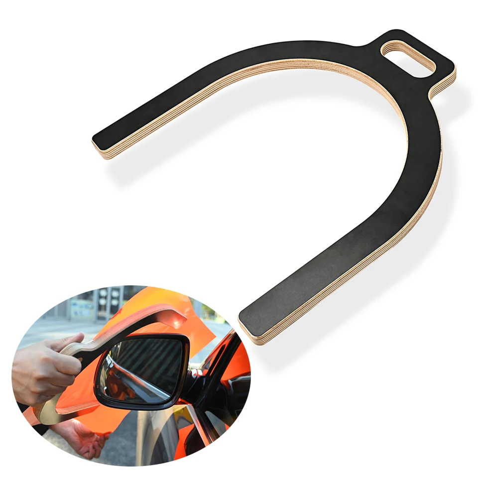 Ehdis CAR Ochranný film Inštalácia nástroja Exteriér časť Vinyl Wrap Painting Stick Rám automobilový tónovací tónovanie U-Ezee Wood Support