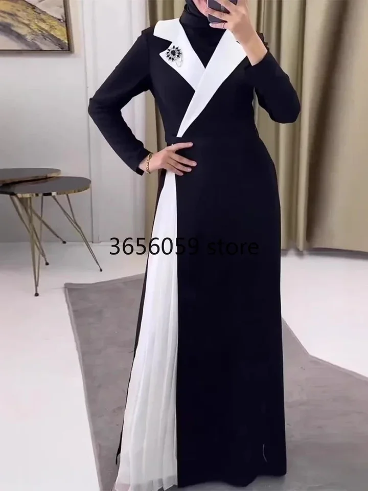 Eid moslimské šaty pre ženy kloel Ramadan Jalabiya Party dlhé šaty abaya rúž Maroko dubaj kaftan islam Vestidos largos 2025 2025