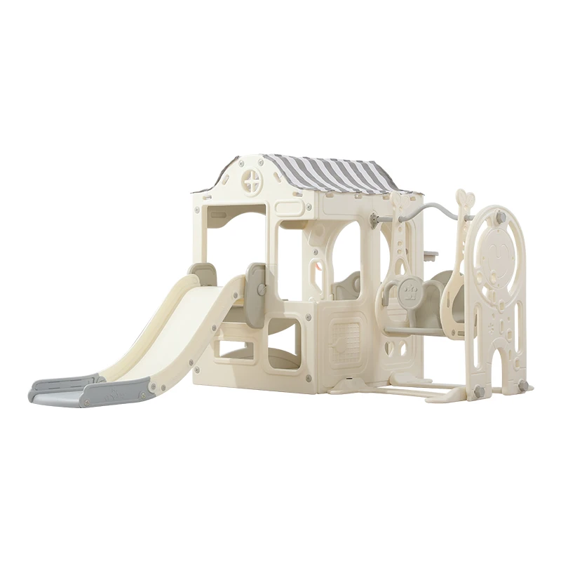 Ejiale Indoor Playhouse pre malé priestory Prispôsobené deti Kids plast s posúvačom a herňou pre batoľa