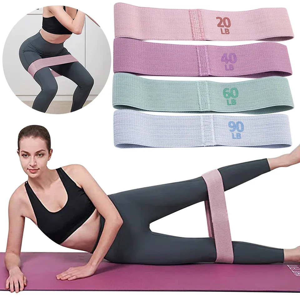 Elastické cvičebné pásma protišmykové drepové expandéry prenosné glute stehenné elastické kapely jogy telocvičňa jogy jogy jogy jogy