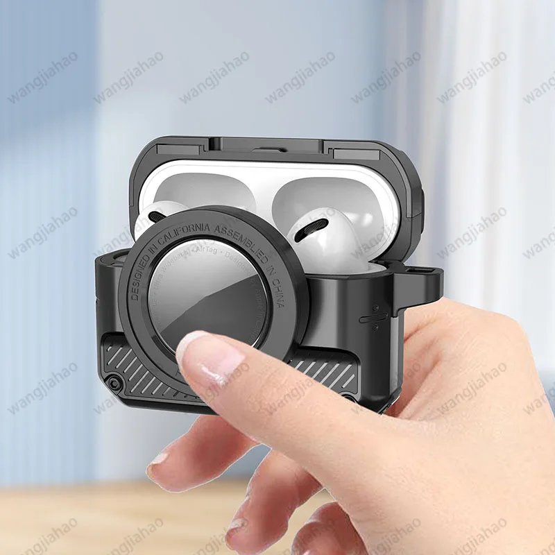 Elastické pre AirPods 3 21 SHELL SHELL SHELL Vhodné tri generácie ochrancu slúchadiel pre slúchadlá+kryt Airtag pre puzdro AirPods Pro Case