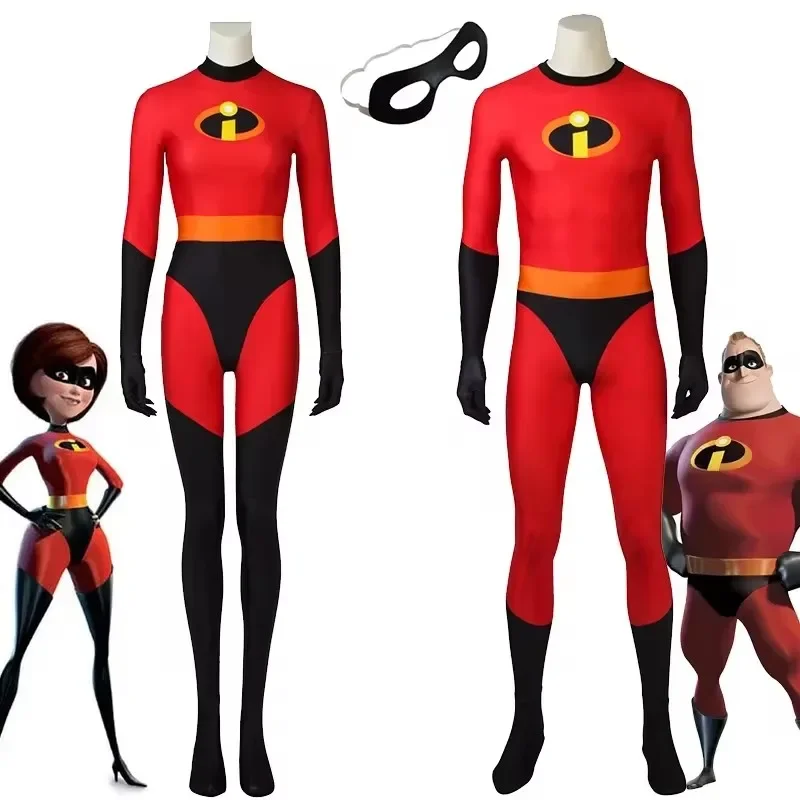 Elastigirl Helen Parr Dames Halloween Kostuum OnGelooflijke 2 kombinézy Kostuum Volwassen Vrouw Cosplay