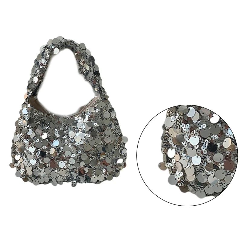 Elegantná flitrová kabelka Eye Catching Evening Cape Bag Pridajte svoj vzhľad 066f