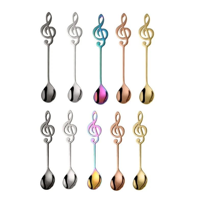 Elegantná čajová lyžica kuchynský náradie kreatívne špeciálne darčekové riady kávová lyžica Spoons Spoons Small Mvial Spoon