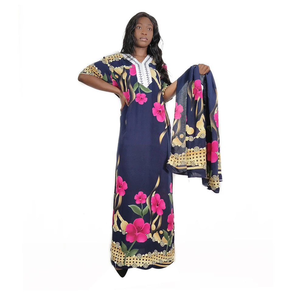 Elegantné vyšívané ženy uvoľnené čierne kaftan letné plážové šaty 2024 České sviatočné plavky Coverpup Cozy House Roupt Outfit Scarf