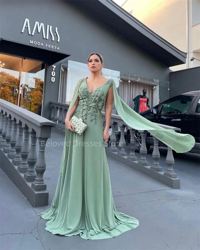 Elegantné zelené dámske šaty dámske dám