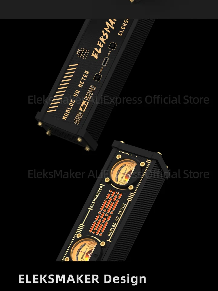 Elekksmaker Eleksvu2 Guer, merač pickupu, snímacia lampa, úroveň svetla RGB, hlasový ovládač, hlava vu meter s podsvietením