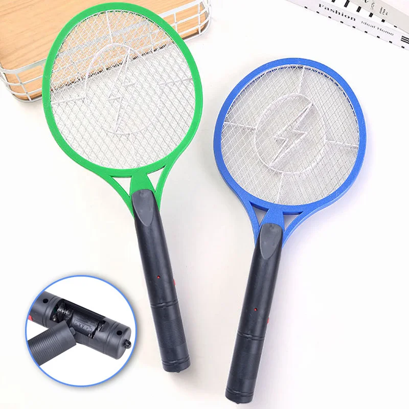 Elektrická hmyzová chyba hmyzu zapper komár Killer Wireless Dlhý vreckový hmyz hmyz Swatter raketa prenosná domácnosť Pest spálňa