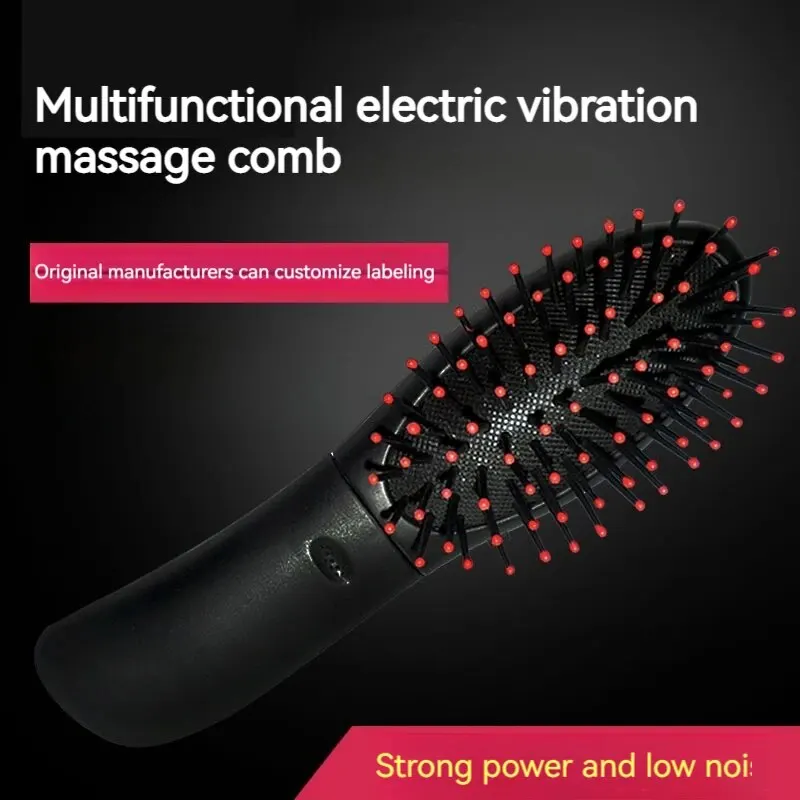 Elektrická masáž hrebeň shun hrebeň Meridian Dreding Water Wave Domov make -up vlasové hrebene elektrické vibrácie masáže hrebene
