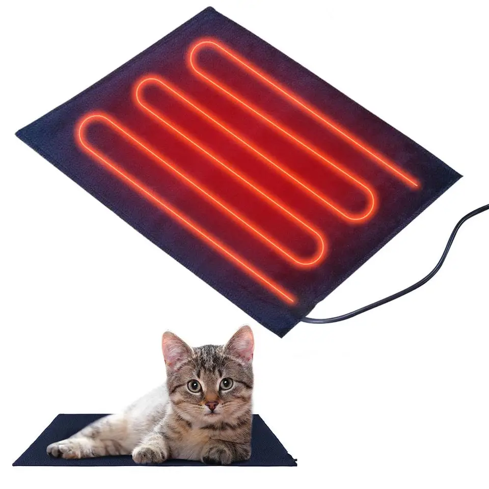 Elektrické domáce zvieraté podložky Ohrievanie podložky maznáčika posteľ prikrývky Prachu teplejšie vodotesné zimné teplé rohožku zahrievaná prikrývka vankúšik