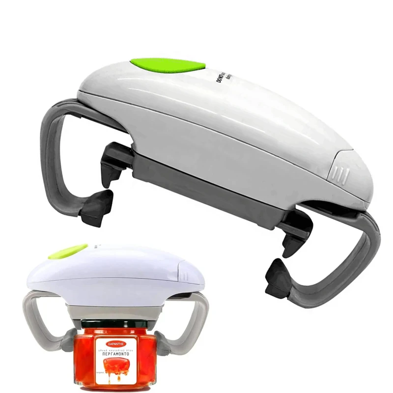 Elektrické fľašové veko otvárač binaurálny jedno kľúčový automatický reštaurácia skrutkovačka vreckovej kuchynskej gadget nádoba