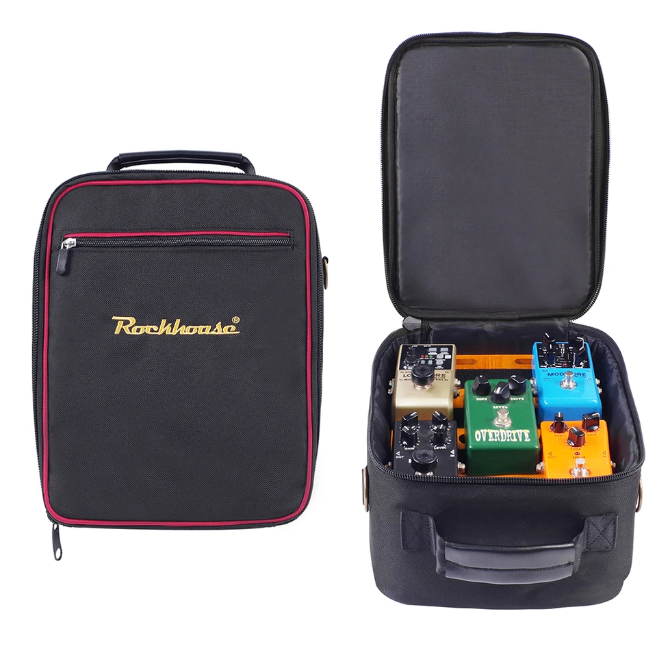 Elektrické gitarové efekty pedálové dosky skladovacia taška prenosné puzdro na prenášanie SML Oxford Cloth Pedalboard Pedalboard zips Petouch Musical Instrumen