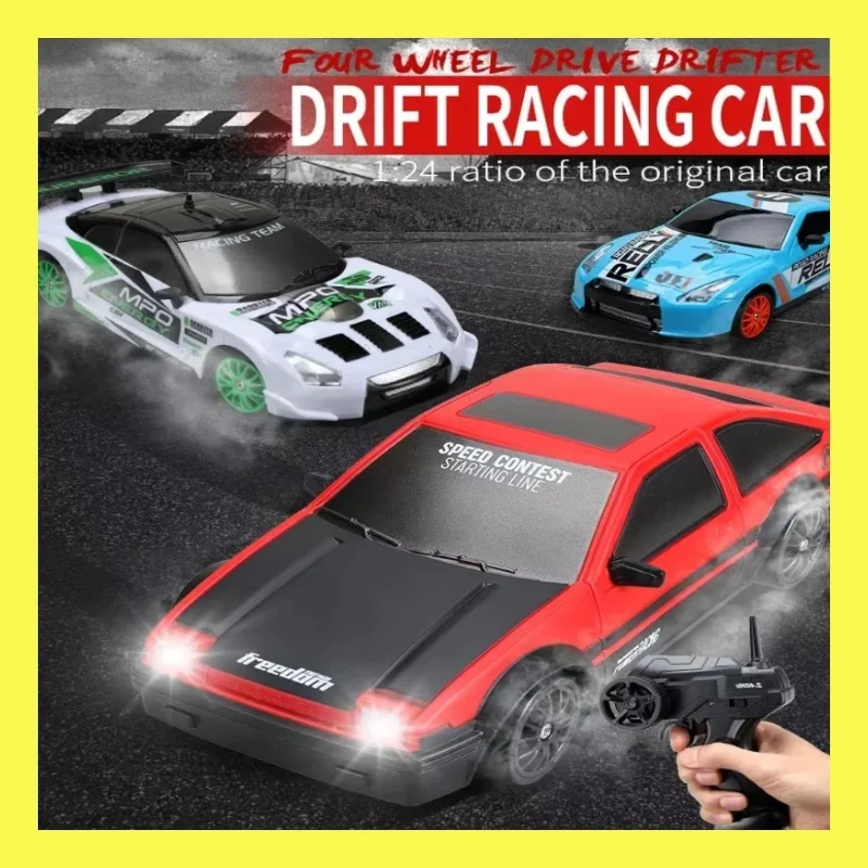 Elektrické Mini RC Cars Dramo Radio Control Turbo Racing Drift 4WD Fast and Furious 15 km/h pre dospelých