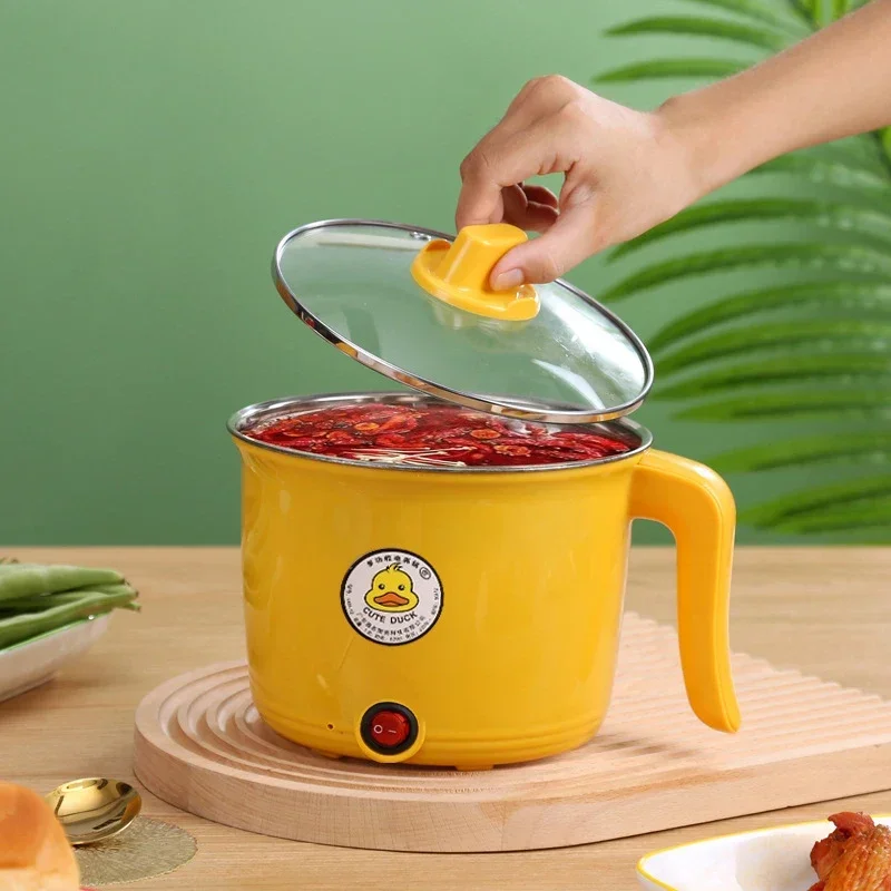 Elektrické panvica Multifunkčný dusený hrniec Mini Hotpot Ryž kuchynský kuchyn