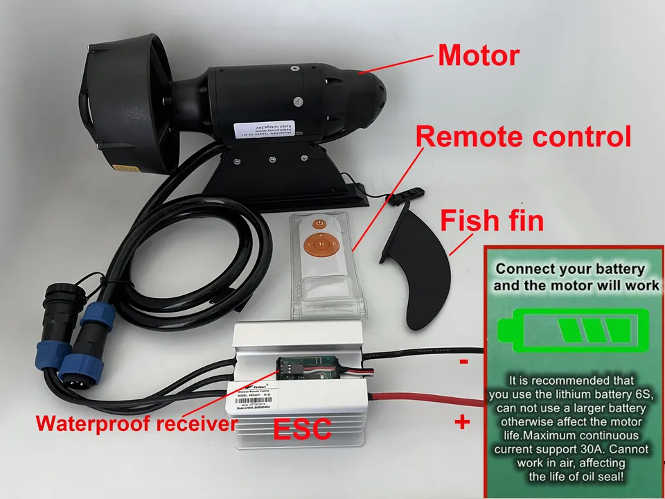 Elektrické plutvy na batériu Postavte sa na paddleboardový pohon pod vodou Elektronické plutvy surfovanie rybárskym rybárskym motorom surfová vrtuľa