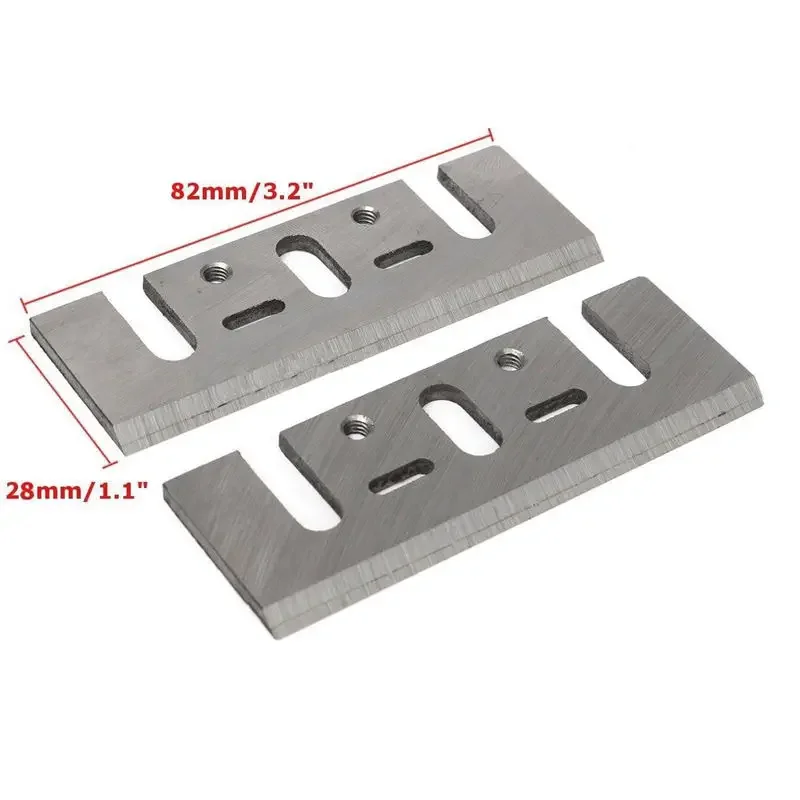 Elektrické plášťové čepele pre F1900B F20A 2KS 80x29x3mm Planer Nôž čepele drevené náradie