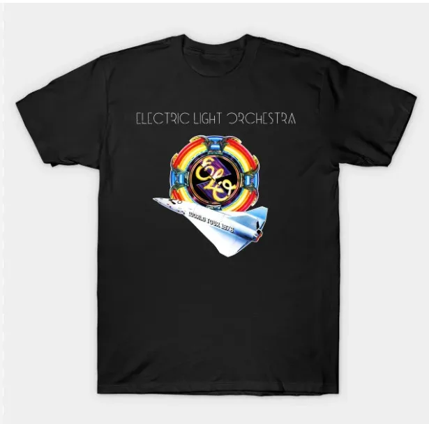 Elektrické svetlo orchestra ľahké tričko, nový, Ctotton Unisex Gift pre všetkých fanúšikov, nový