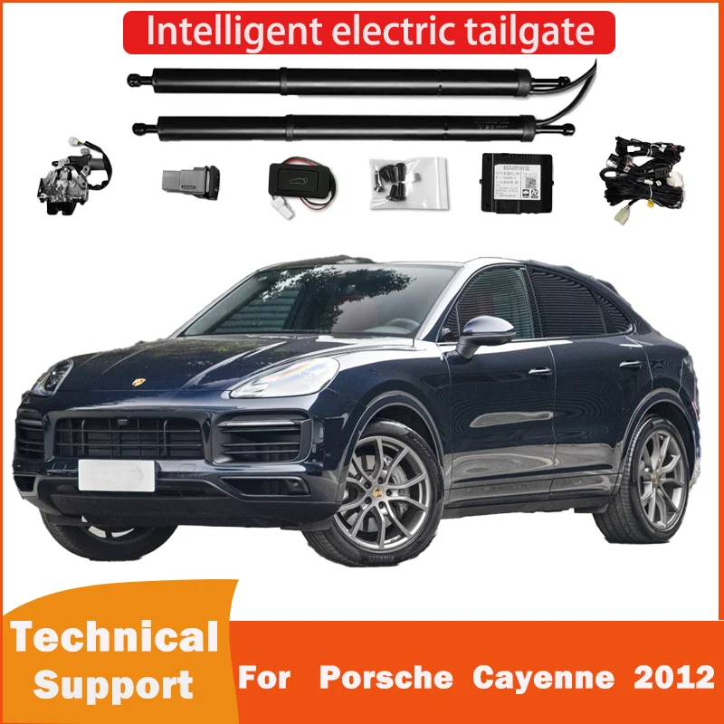 Elektrické zadné dvere pre Porsche Cayenne 2012 Opätovné operácie Tail Box Intelligent Electric Tail Gate Oprava Otvorenie