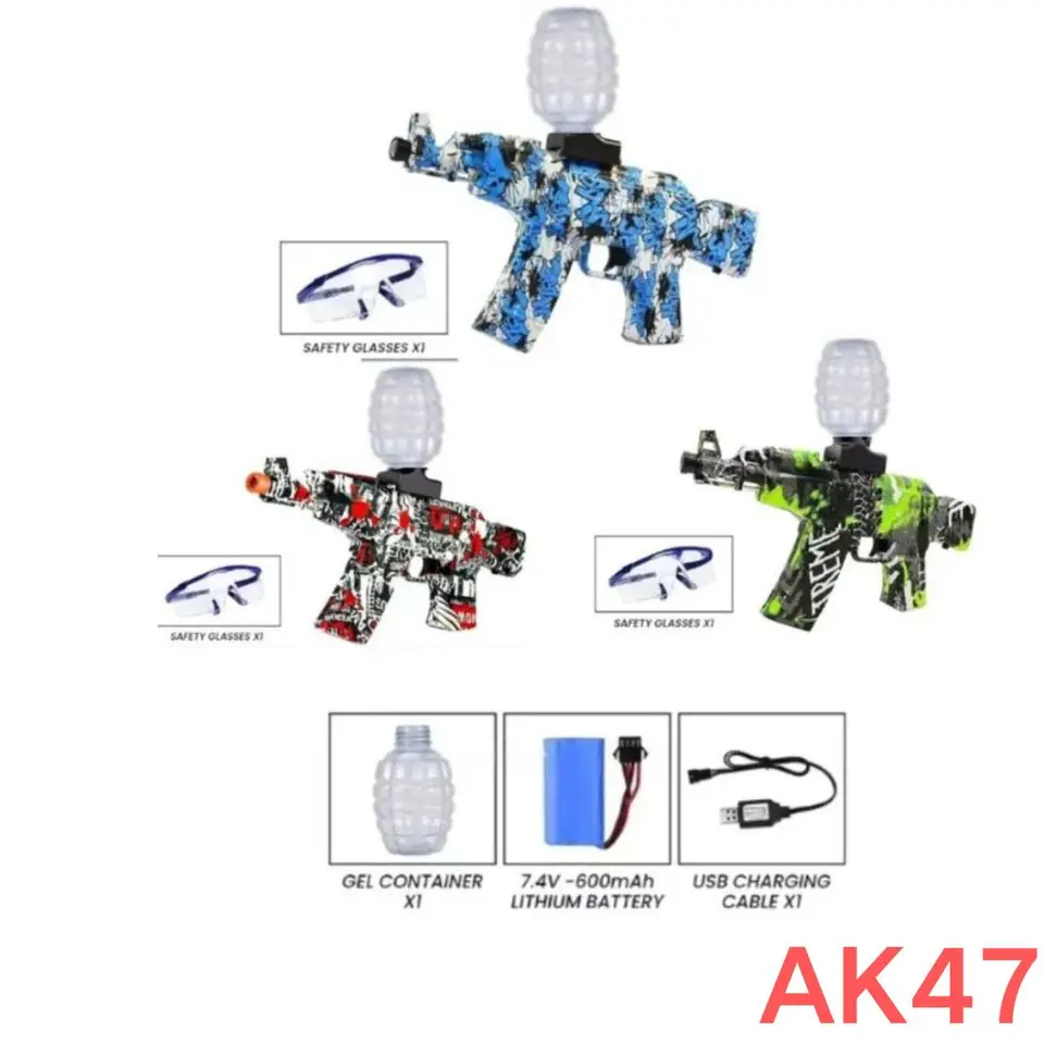 Elektrické zbrane hračky nepretržité automatické vodné guľky Airsoft Guns Pištoľ pištoľová zbraň vonkajšia hra CS hračky pre dospelých deti