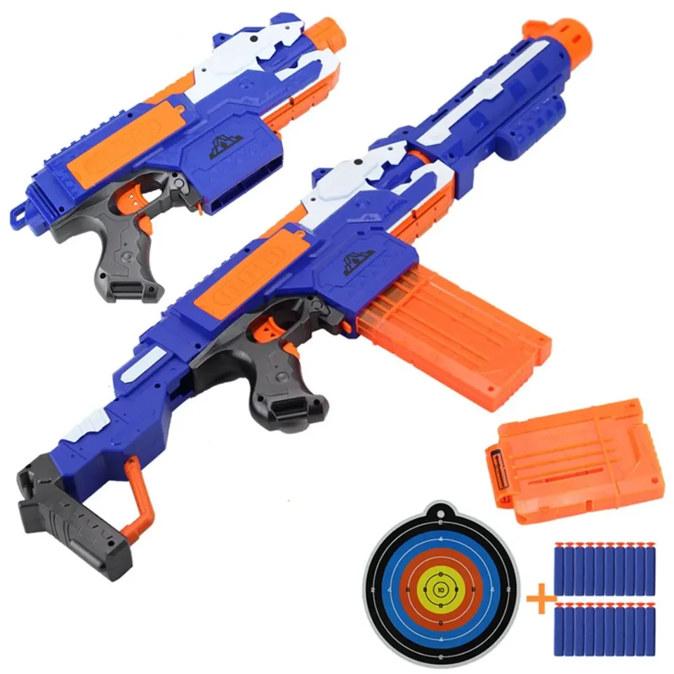 Elektrické šípky hračky Airsoft pre nerf pištoľ Soft 7,2 cm Hole Hlava Gulets Foam Bezpečná guľka Sucker Gulet pre nerf blasters chlapci hračky pre deti